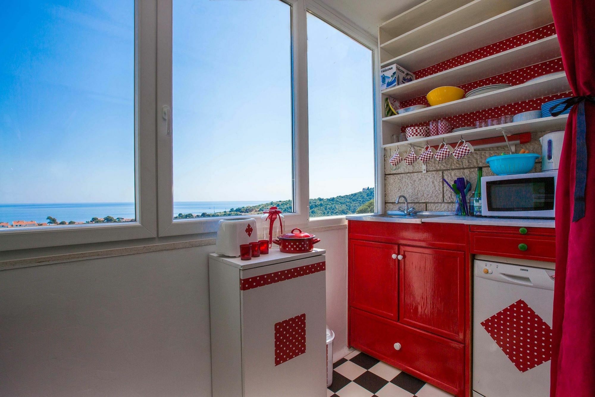 Colourful Apartment In Dubrovnik With Air Con And Sea View - 300M From Exterior photo