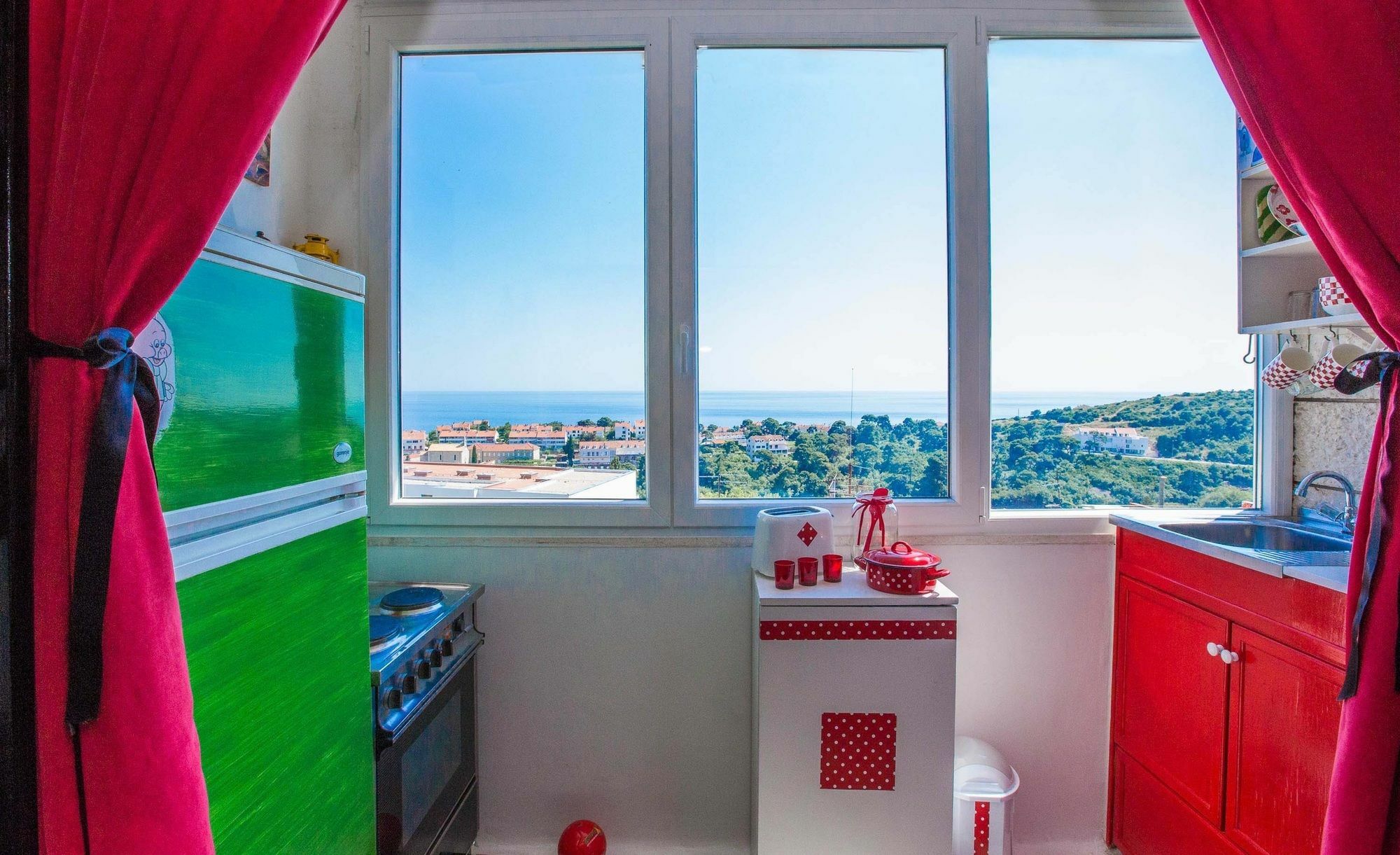 Colourful Apartment In Dubrovnik With Air Con And Sea View - 300M From Exterior photo